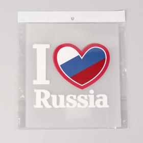 

Термотрансфер I Love Russia 13*15,5см