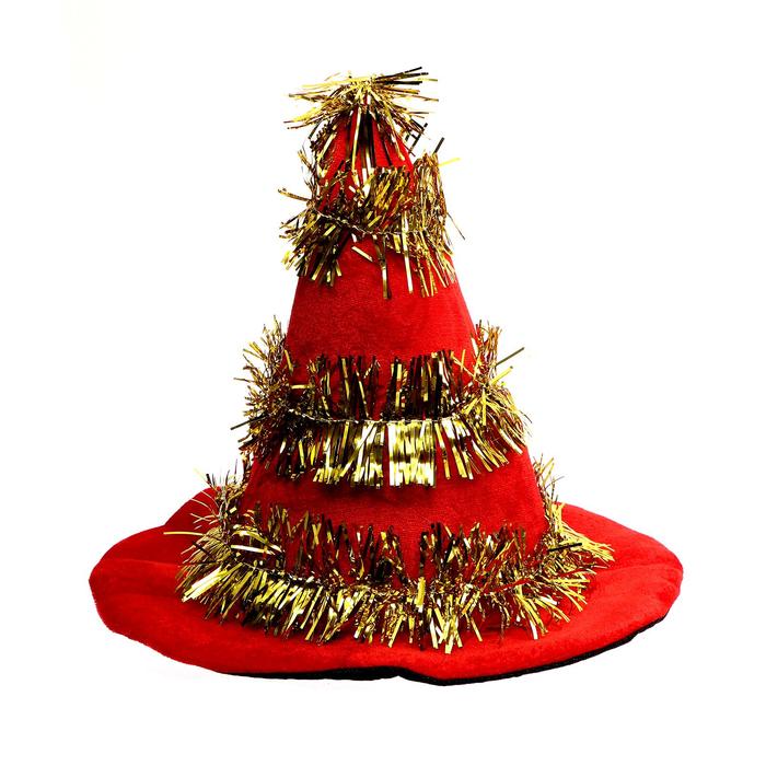 Карнавальная шляпа «Ёлочка» виды МИКС карнавальная шляпа ёлочка виды микс
