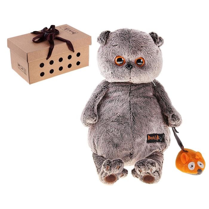 Мягкая игрушка "Басик и мышка"