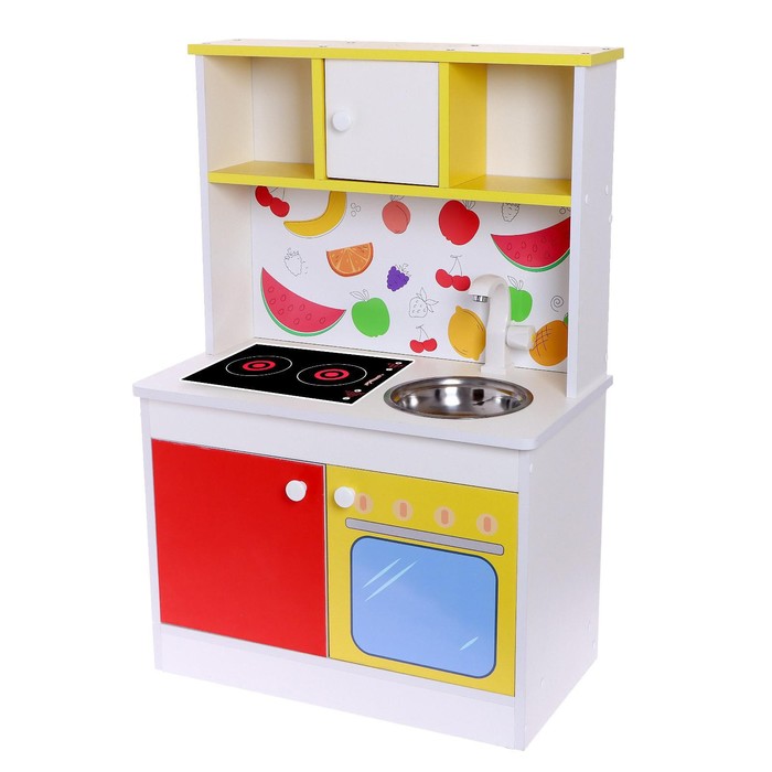фото Набор игровой мебели «детская кухня фрукты» zabiaka