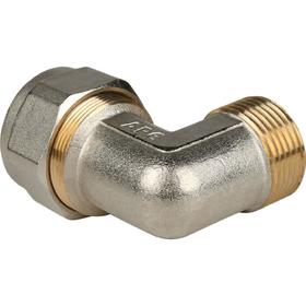 

Угольник STOUT SFS-0006-000132, 1"x32 мм, наружная резьба, для металлопласт. труб, винтовой