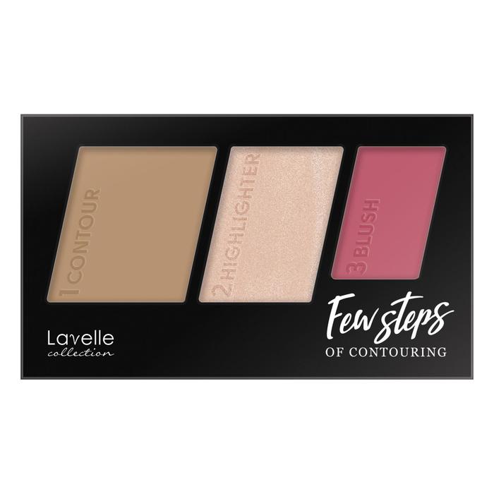 

Палетка для контуринга "Few steps" LavelleCollection 01 berry beige
