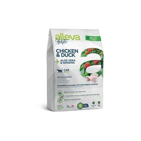 

Сухой корм Alleva Holistic для кошек, курица/утка/алое вера/женьшень, 1,5 кг