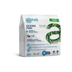 

Сухой корм Alleva Holistic для кошек, океаническая рыба/конопля/алое вера, 400 г