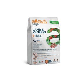 

Сухой корм Alleva Holistic для кошек, ягнёнок/оленина/конопля/женьшень, 1,5 кг