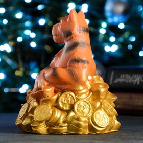 

Копилка "Тигр на деньгах" 15 см