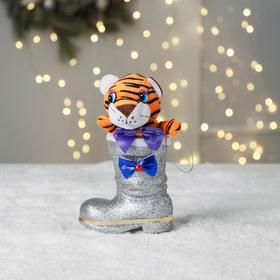 Мягкая игрушка «Весёлый тигрёнок» МИКС, 16 см Ош