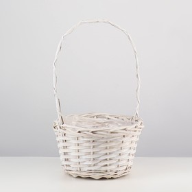 

Корзина "Снежок", 25х15х15/41 см