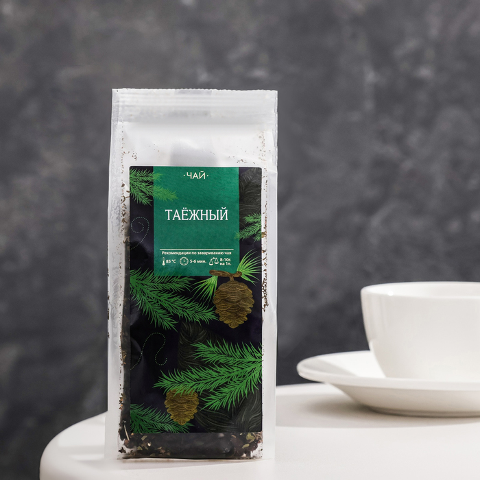 чай чёрный green panda таёжный лапсанг сушонг 100 г Чай ароматизированный Таёжный, 50 г