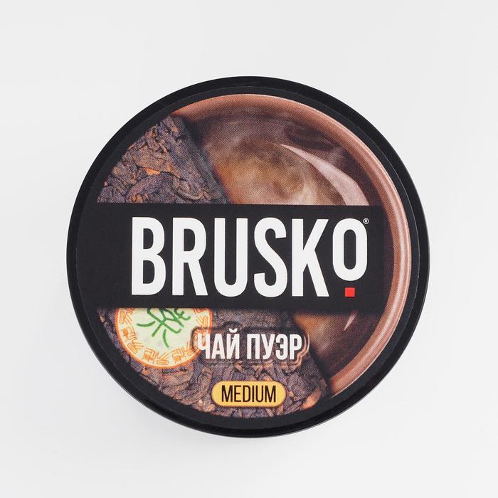 

Бестабачная смесь Brusko "Чай пуэр", 50 г, medium