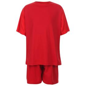 Форма футбольная, размер 44, цвет красный от Сима-ленд
