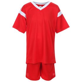 

Форма футбольная, размер 40, цвет красный с белым