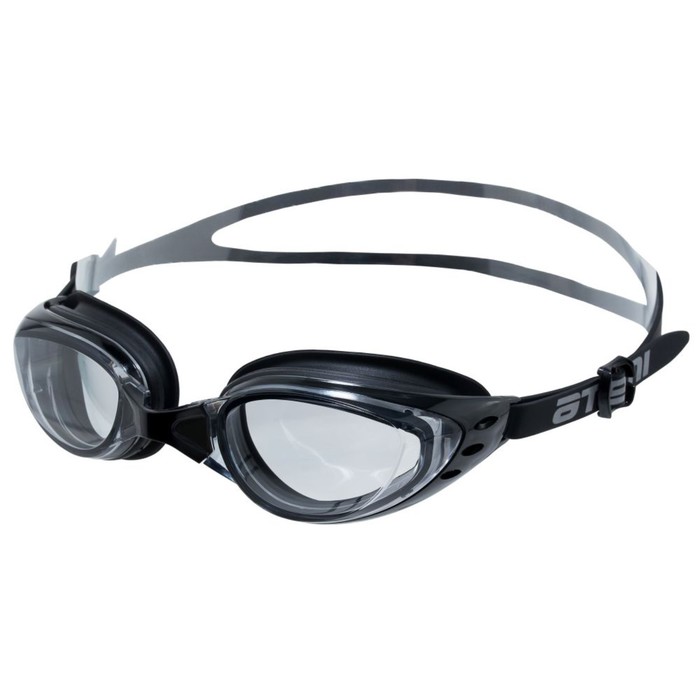 Очки для плавания Atemi B202, силикон, цвет чёрный/серый очки для плавания юниорские stalker цвет чёрный