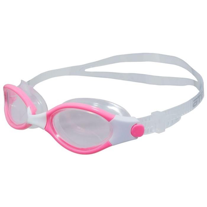 фото Очки для плавания atemi b503, силикон, цвет розовый, белый