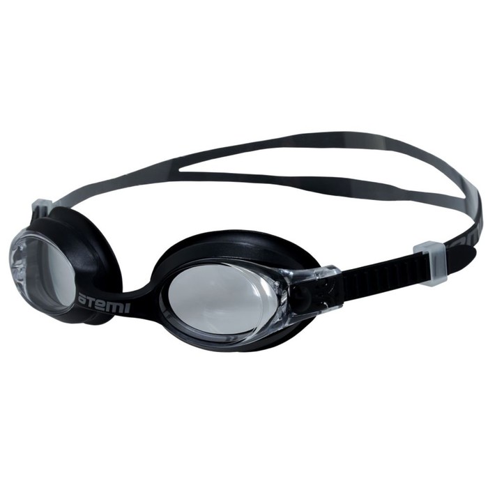 Очки для плавания Atemi M303, детские, силикон, цвет чёрный очки для плавания юниорские stalker цвет чёрный