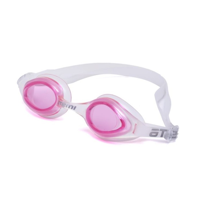 фото Очки для плавания atemi n7601, детские, силикон, цвет розовый