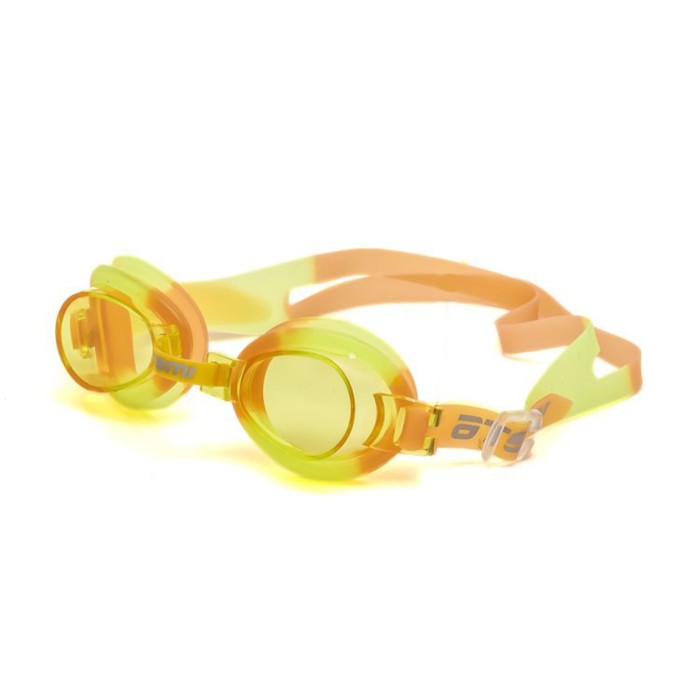 фото Очки для плавания atemi s305, детские, pvc/силикон, цвет жёлтый, оранжевый