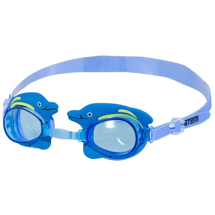 фото Очки для плавания novus njg-105, детские, цвет синий «дельфин»