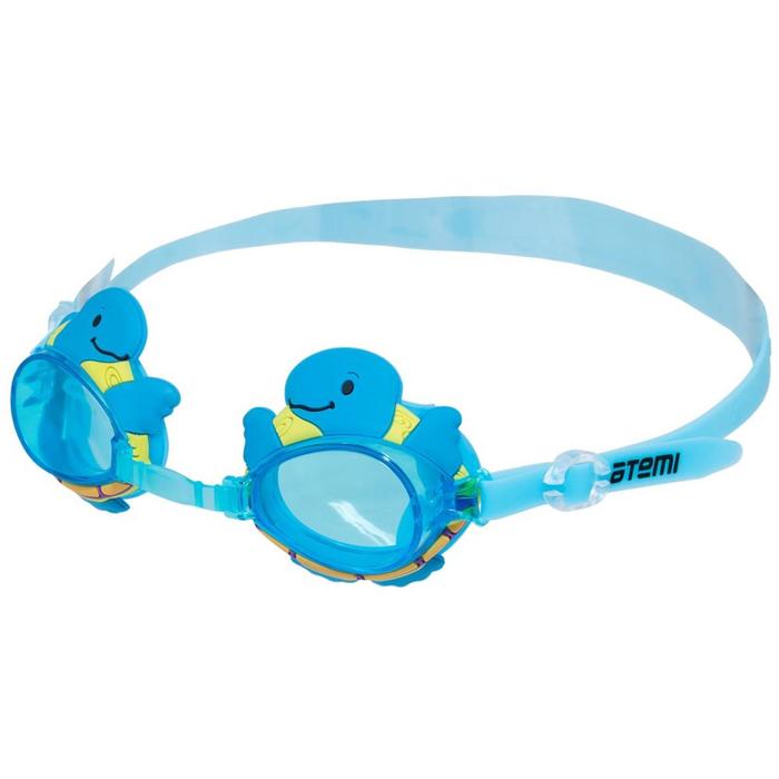 Очки для плавания Novus NJG-108, детские, цвет голубой «черепаха»