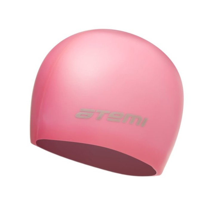 Шапочка для плавания Atemi SC304, силикон, цвет вишнёвый