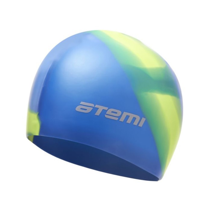 Шапочка для плавания Atemi MC207, силикон, мультиколор