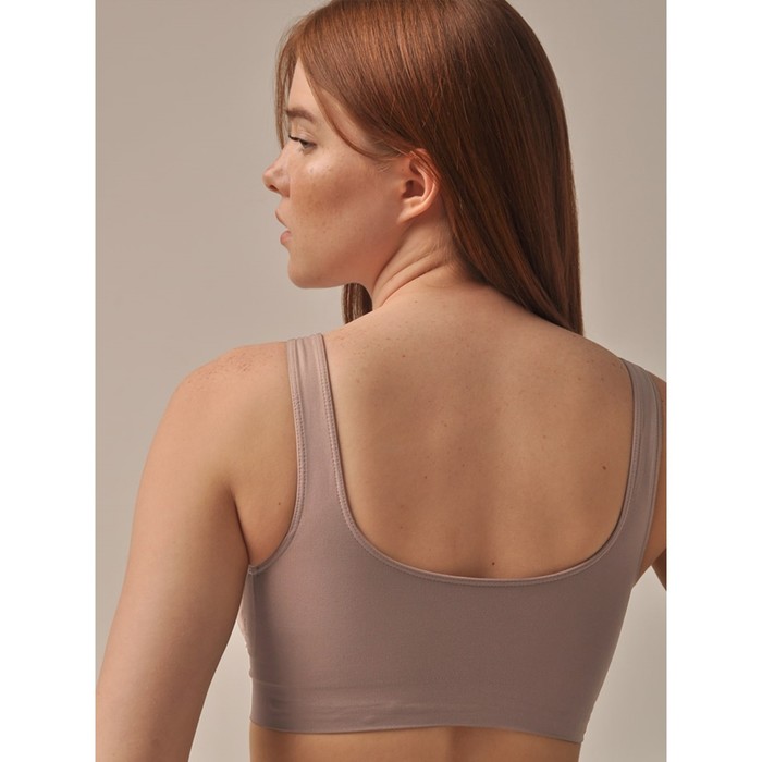 

Топ женский Shaper with cup spalla larga, размер XXL, цвет chocolate