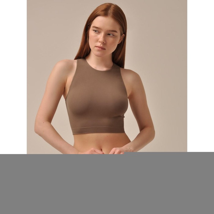 фото Топ женский halter neck, размер s/m, цвет wood my