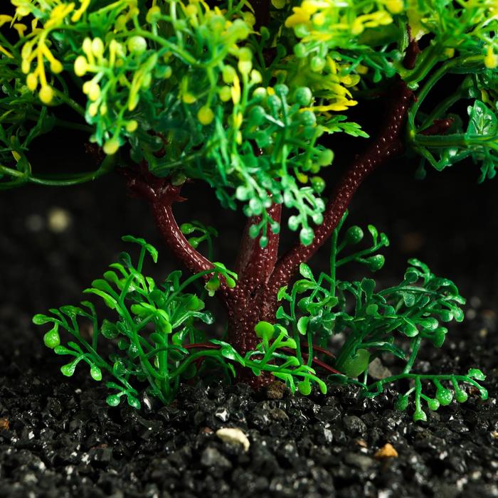 

Растение искусственное аквариумное, 15 см, зелёное