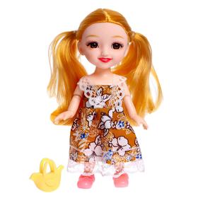 Кукла модная шарнирная «Сонечка» в платье, с аксессуаром, МИКС Ош