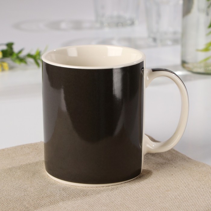 фото Кружка фарфоровая доляна «тигр», 280 мл