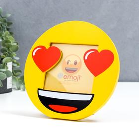 

Фоторамка Innova 10х10 см "Emoji smiley heart eyes"