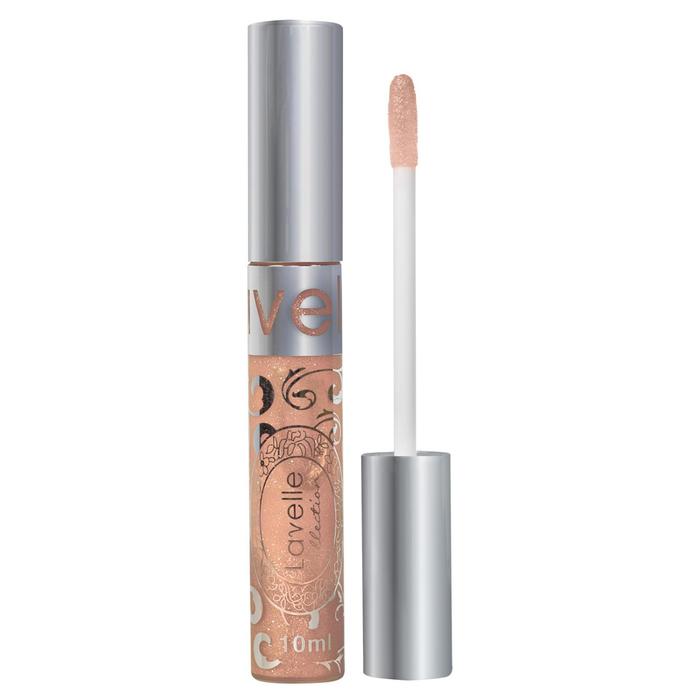 Блеск для губ LIP GLOSS SILVER LavelleCollection тон 45 карамельный искрящийся, 10мл
