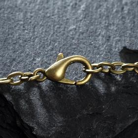 

Кулон-амулет "Вороны Одина" на цепочке, цвет бронзовый