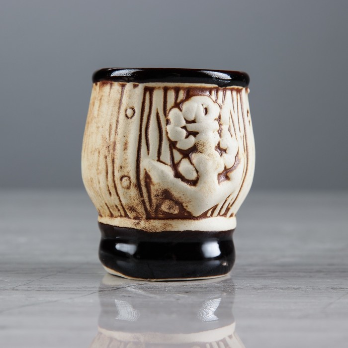 Штоф с рюмками "Штурвал" набор 7 предметов, шамот 0,5 л