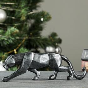 

Фигура "Тигр полигональный" 25х8,5х4,5см черная