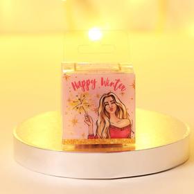 

Массажер щёточка для лица мордочка "Happy winter",8 х 5,5 х 5,5 см