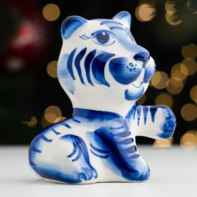 

Сувенир "Тигр Киргиз", одноцветный, 9,9 см