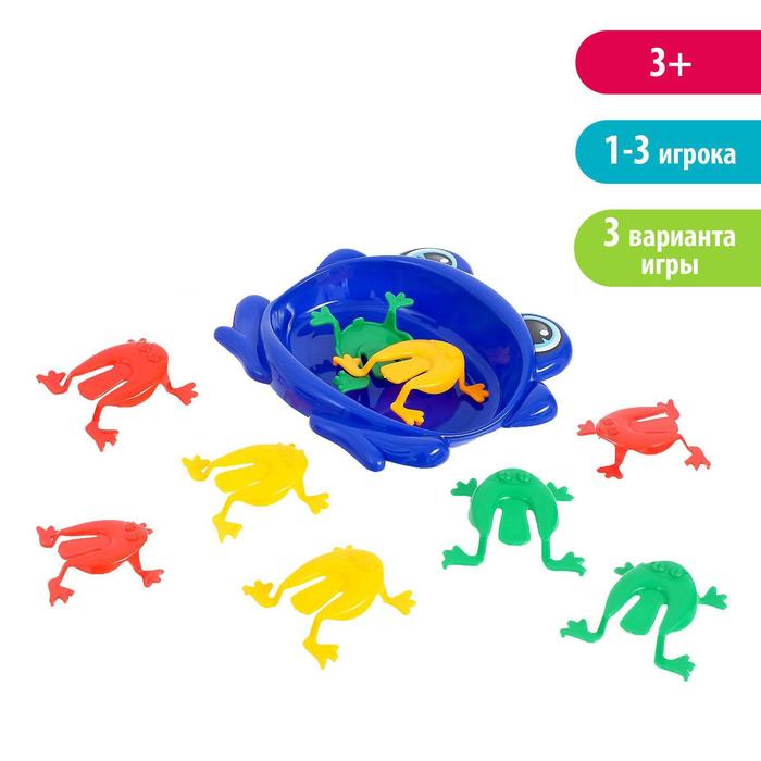 

Настольная игра «Весёлые лягушата», в пакете