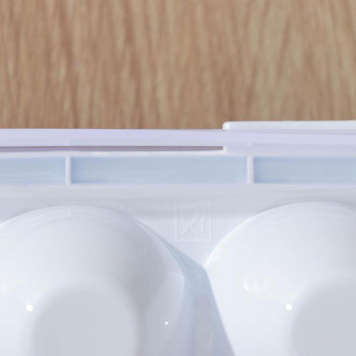 Контейнер для хранения яиц, 30 ячеек, 32,5×27,5×7,5 см