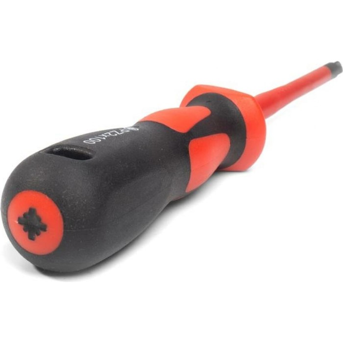 

Отвертка диэлектрическая КВТ Слим, 260 мм, PH/FL2х100, до 1000 В, двухкомпонентная рукоятка 743317