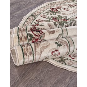 

Ковёр овальный Colizey d057, размер 60x110 см, цвет cream