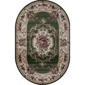 

Ковёр овальный Colizey d057, размер 60x110 см, цвет green