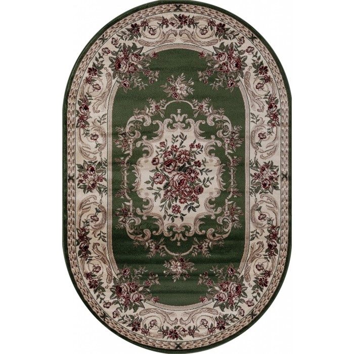 

Ковёр овальный Colizey d057, размер 150x230 см, цвет green