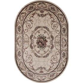 

Ковёр овальный Colizey d066, размер 60x110 см, цвет cream