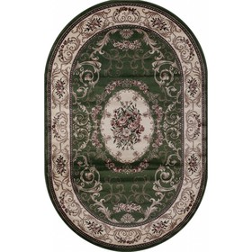 

Ковёр овальный Colizey d066, размер 60x110 см, цвет green
