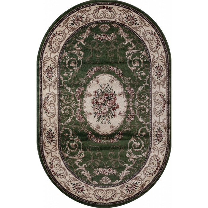 

Ковёр овальный Colizey d066, размер 150x230 см, цвет green