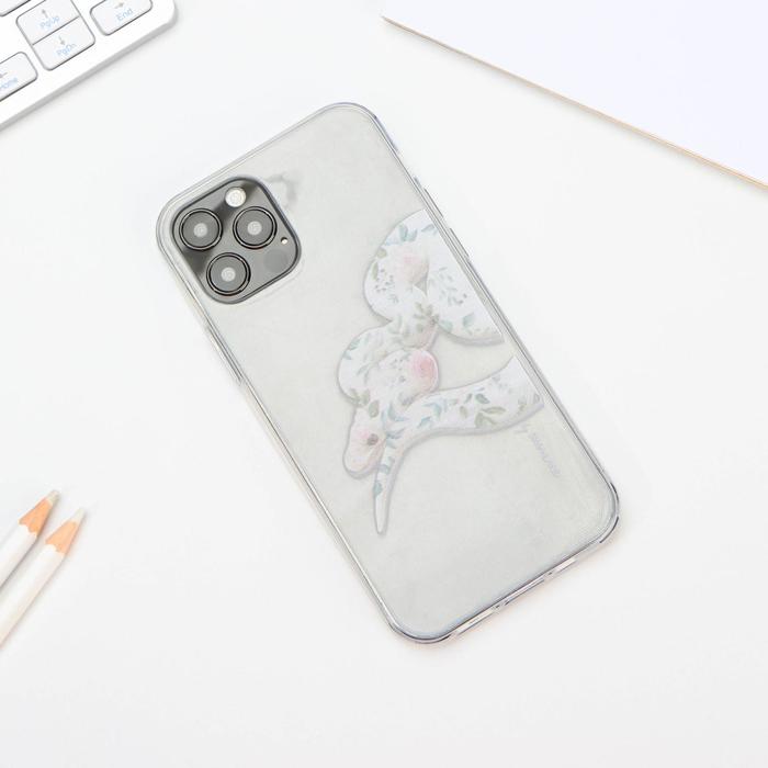 

Чехол для iPhone 12, 12 PRO «Стильная змея»