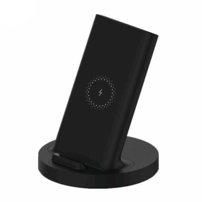 Беспроводное зарядное устройство Xiaomi Mi Wireless Charging Stand (GDS4145GL), 20Вт, черное беспроводное зарядное устройство xiaomi mi 50w wireless charging stand bhr6094gl