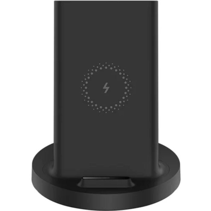 фото Беспроводное зарядное устройство xiaomi mi wireless charging stand (gds4145gl), 20вт, черное