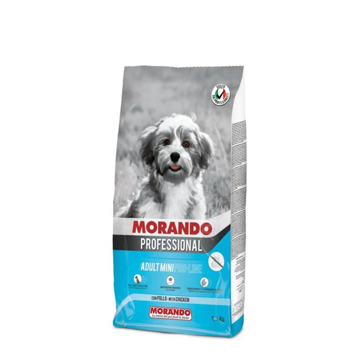 

Сухой корм Morando Professional Cane PRO LINE для собак мелких пород, курица, 1,5 кг